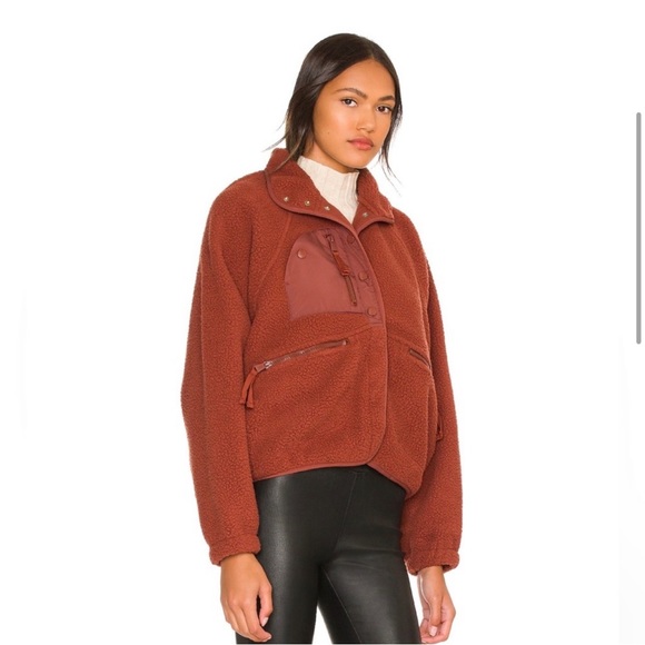 LAST ONE!! Free People Movement Hit The Slopes Fleece Jacket - Picture 10 of 11